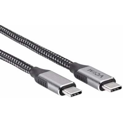 Кабель VCOM CU420M-1M USB3.2 Gen2X2, CM->CM, 20Gbs, 100WT, 4KX60Hz, All shell, 1 м