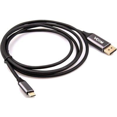 Кабель-адаптер USB 3.1 Type-Cm --> DP(m) 4K@60Hz, 1.8m , Aluminium Shell,VCOM <CU422MC-1.8M>