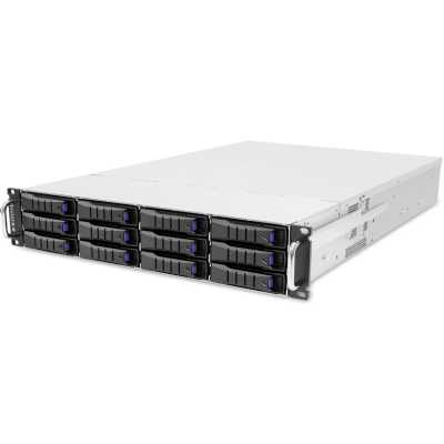 Серверная платформа SB202-TU, 2U 12x 3.5"/2.5" SAS/SATA hot-swap (EOB BP), 2x 2.5" SATA hot-swap, 6x 6038 fan, Acbel 1200W redundant power supply platinum, Tucana motherboard, Intel Lewisburg, DDR4 RDIMM x16, Intel PCH C621A, 2x 1G NIC onboard (with one d