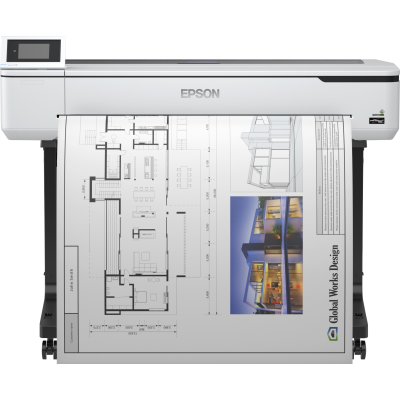 Плоттер струйный Epson SureColor SC-T5100, A0, цветной, 36", 1200x2400 dpi, USB, Gigabit Ethernet, WiFi