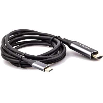 Кабель-адаптер/ Кабель-адаптер USB 3.1 Type-Cm --> HDMI A(m) 4K@60Hz, 1.8m ,Aluminium Shell,VCOM <CU423MC-1.8M>