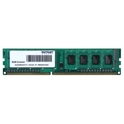 Оперативная память Patriot, DDR3, 4GB (1x4 GB), 1333 MHz, CL9, DIMM