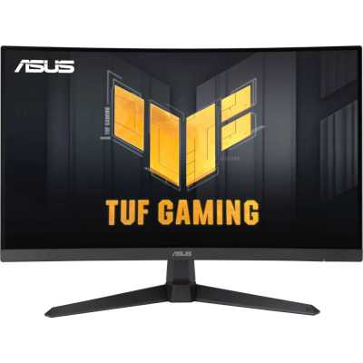 Монитор 27" ASUS TUF VG27VQM1B VA 1920x1080, 280 Гц, 1 мс, 16:9, 250 кд/м², 2xHDMI 2.0, DP 1.2, 3.5 Jack, динамики (2x2 Вт), HDR10, FreeSync Premium, изогнутый экран (1500R), черный
