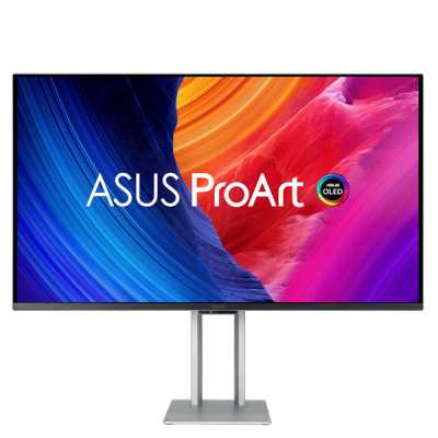 Монитор 31.5" Asus ProArt PA32UCDM QD-OLED 3840x2160, 240 Гц, 0.1 мс, 16:9, 250 кд/м² (типичная), HDMI 2.1, 2×Thunderbolt 4, USB-C (96 Вт PD), USB Hub (1×USB-A + 1×USB-C), динамики (2×3 Вт), DisplayHDR 400 True Black, Dolby Vision, HDR10, HLG, FreeSync, с
