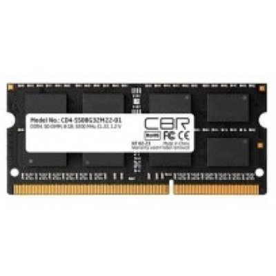 Оперативная память CBR, DDR4, 8GB (1x8 GB), 3200 MHz, CL22, SO-DIMM