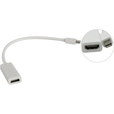Кабель-переходник/ Кабель-переходник Mini DisplayPort (M)-> HDMI (F) VCOM <VHD6055>