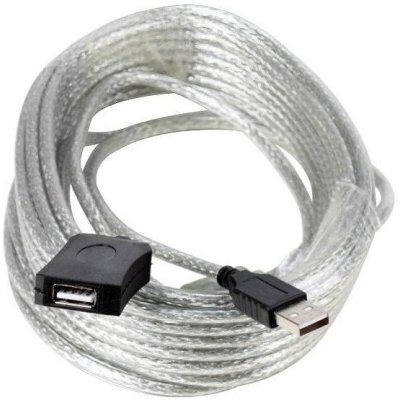 Кабель-адаптер VCOM VUS7049-25M USB2.0-repeater, удлинительный активный Am-->Af 25м