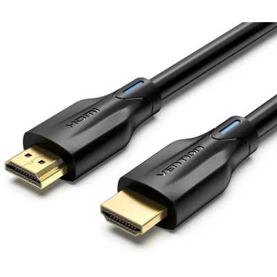 Кабель Vention HDMI 2.1 Cable 2M черный Metal Type