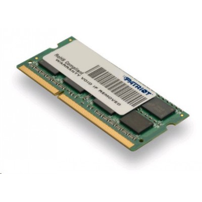 Оперативная память Patriot, DDR3L, 8GB (1x8 GB), 1600 MHz, CL11, SO-DIMM