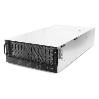 Дисковая полка J4078-01, 4U, 78xSATA/SAS HS 3.5" bay, hot swap JBOD, 1xSAS 12G expander with 4xSFF-8644, 1xBMC, 1600W 1+1 redundant 80+ Platinum, 31" slide rail, w/o bezel