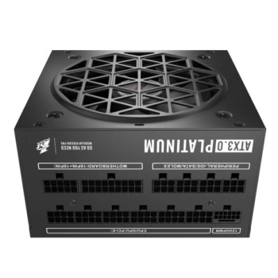 Блок питания 1STPLAYER NGDP PLATINUM 1300W чёрны / ATX3.1, APFC, 80 120 mm / HA-1300BA3-BK
