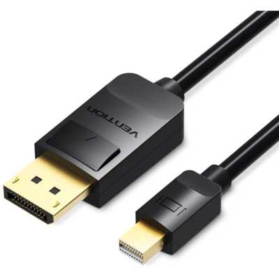 Кабель Vention DisplayPort v1.2 20M/Mini DP M - 3м Черный
