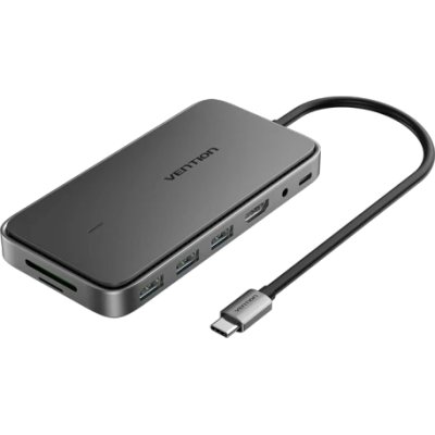 Мультифункциональный хаб Vention USB Type-C 9 в 1