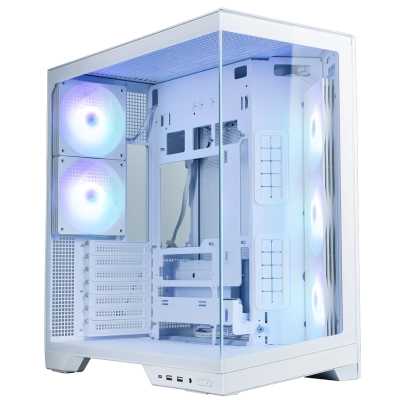 Корпус Zalman D50 белый без БП ATX 11x120mm 2x140mm 2xUSB3.0 audio bott PSU