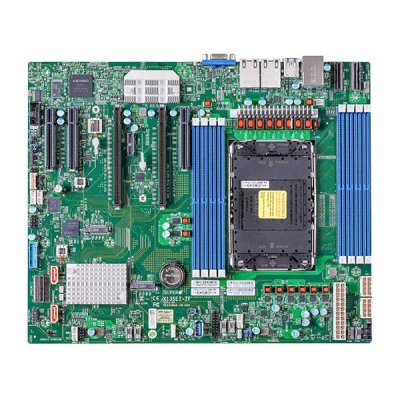 Материнская плата Supermicro MBD-X13SEI-TF-B 1xLGA-4677,Intel Xeon SP gen 4, Intel C741, 8x DDR5 4800/4400/4000 MHz. 2x10Gbe Base-T X550+1xMgmt LAN, 10xSATA3, 2xSATA-DOM, 4xUSB 3.2, 2xPCI-Ex16+3xPCI-E x8+2xMCIO x8, 2x
