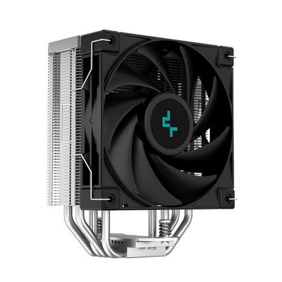 DEEPCOOL AK400 LGA1700/1200/115X/AM5/AM4 (18шт/кор, TDP 220W, PWM, Fan 120mm, 4 тепл. Трубки, черный) RET (R-AK400-BKNNMN-G-1)