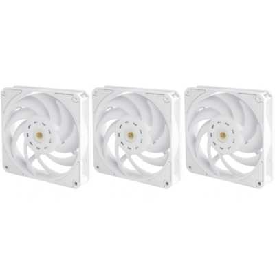 Вентилятор для корпуса Eurocase EU-FN120WL003 WH KF2150PBT-HDB White,120 white fan,Bearing: HDB 4pin PMW female and male connector with brown box,3pcs