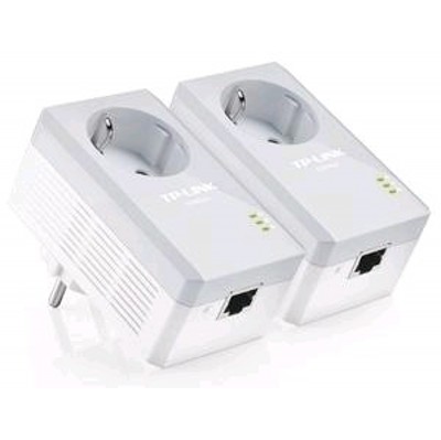 Сетевой адаптер Powerline TP-Link TL-PA4010P KIT AV600 Fast Ethernet