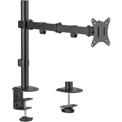 Кронштейн для мониторов Cactus CS-VM-D32-BK черный 17"-32" макс.9кг настольный поворот и наклон
