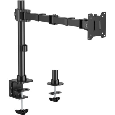 Кронштейн для мониторов Cactus CS-VM-D49-BK черный 17"-49" макс.20кг настольный поворот и наклон