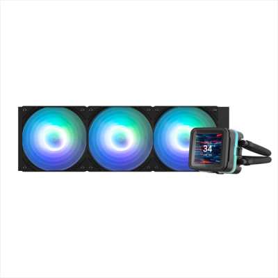 Система охлаждения Zalman CPU Liquid Cooler 360мм, ARGB, LCD Display, черный