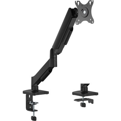 Кронштейн для мониторов Cactus CS-VM-MG-80-BK черный/белый 17"-32" макс.9кг настольный поворот и наклон