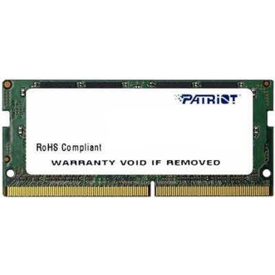 Оперативная память Patriot Signature, DDR4, 8GB (1x8 GB), 2666 MHz, CL19, SO-DIMM