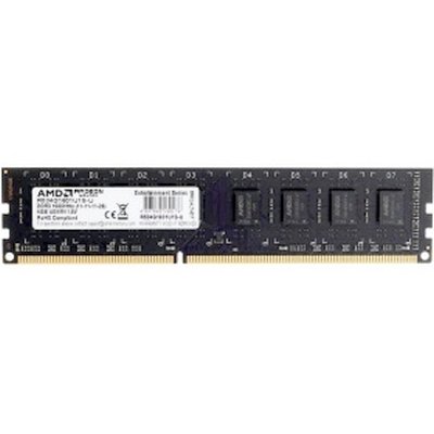 Оперативная память AMD Radeon R5, DDR3, 4GB (1x4GB), 1600MHz, CL11, DIMM