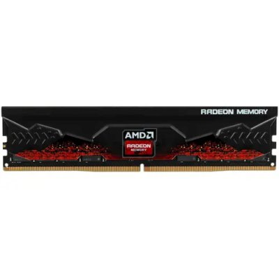 Оперативная память AMD Radeon R5, DDR5, 16GB (1x16GB), 4800MHz, CL40, DIMM, с радиатором, черный