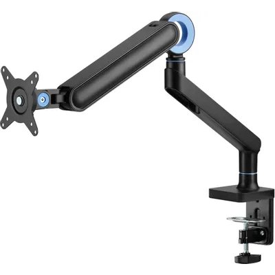 Кронштейн для мониторов Ultramounts UM719B черный 17"-35" макс.10.5кг крепление к столешнице поворот и наклон