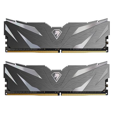 Оперативная память NETAC, DDR4, 32GB (2x16GB), 3200MHz, CL16, DIMM, с радиаторами, черный
