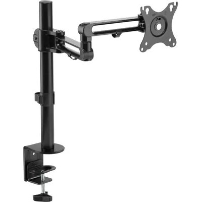 Кронштейн для мониторов Ultramounts UM736 черный 17"-32" макс. 8кг крепление к столешнице поворот и наклон