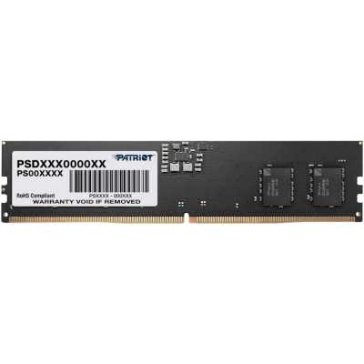 Оперативная память Patriot Signature, DDR5, 16Gb (1x16 Gb), 5600 MHz, CL46, DIMM