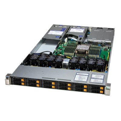 Серверная платформа Supermicro SuperServer 1U 112H-TN 1x6737P/ 4x64GB/ 1x960GB NVMe/ S3908L-H8IR/ 2x10Gb SFP+/SFT-DCMS-SINGLE