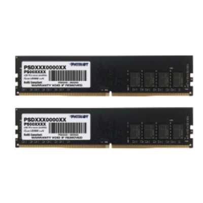 Оперативная память Patriot Signature, DDR4, 16GB (2x8 GB), 3200 MHz, CL22, DIMM