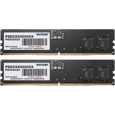 Оперативная память Patriot Signature Line, DDR5, 64GB (2x32GB), 5600 MHz, CL46