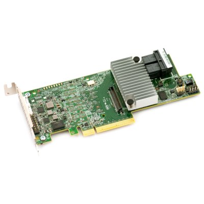 Контроллер LSI MegaRAID SAS9361-8I (PCI-E 3.0 x8, LP) SGL SAS 12G, RAID 0,1,10,5,6, 8port (2*intSFF8643),2Gb onboard, Каб.отдельно