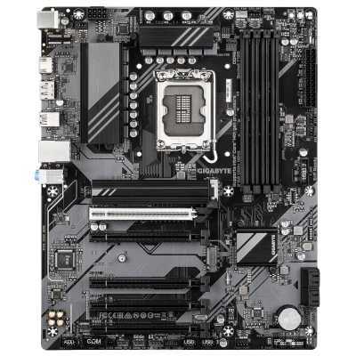 Материнская плата Gigabyte B760 DS3H GEN5, LGA 1700, Intel B760, 4xDDR5, 4xSATA, 2xM.2, 1xPCIe 5.0 x16, 4xPCIe 3.0 x16, 1xHDMI, 1xDP, 1x1Gb LAN, 1xUSB-C 20Gbps, 1xUSB-A 10Gbps, 4xUSB-A 2.0, 1xPS/2, 3x3.5 мм, 7.1, ATX