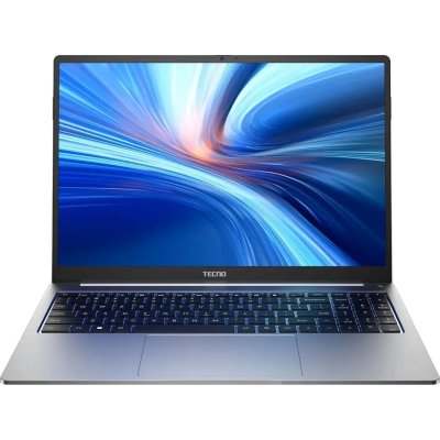 Ноутбук Tecno MegaBook T16RA/16"/IPS/Intel Core i5 13420H/16Gb/1Tb SSD/Intel UHD Graphics/Windows 11 Home/серый/1.74kg