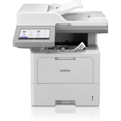 МФУ лазерное Brother MFC-L6910DN, А4, ч/б, печ. 50 стр/мин, скан. до 100 стр/мин., 1200x1200 dpi (печать), 600 x 600 DPI (скан.), NFC, Ethernet, USB