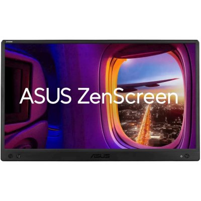 Монитор 15.6" Asus ZenScreen MB166CR IPS 1920x1080, 60 Гц, 5 мс, 16:9, 250 кд/м², USB-C, черный