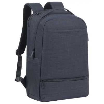 Рюкзак для ноутбука 17.3" Riva 8365 черный полиэстер