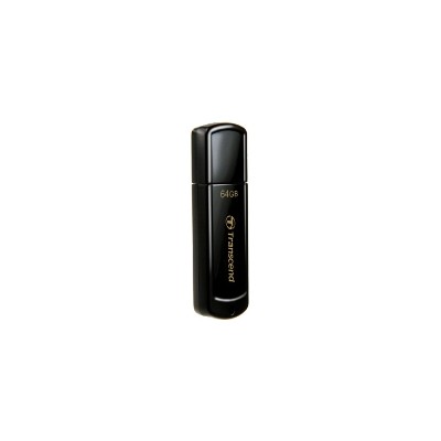 Флеш Диск Transcend 64Gb Jetflash 350 TS64GJF350 USB2.0 черный