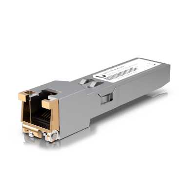 Трансивер Ubiquiti UACC-CM-RJ45-MG, SFP+ to RJ45 transceiver module that supports 10G connections up to 100 m