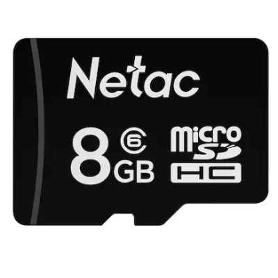 Флеш карта microSDHC 8GB Netac NT02P500STN-008G-S P500