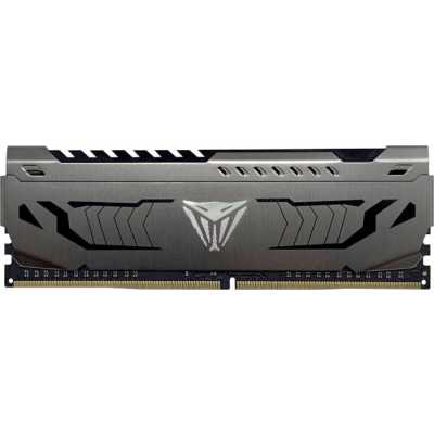 Оперативная память Patriot Viper Steel, DDR4, 32GB (1x32 GB), 3200 MHz, CL16, DIMM, радиатор, черный