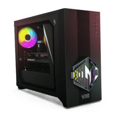 Настольный компьютер Acer Nitro 30 N30-100 Intel Core Ultra 7 265F/32Gb/SSD1Tb/RTX5070 12Gb/PSU 850W/NoOS/Black (DG.E5GCD.00L)