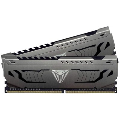 Оперативная память Patriot Viper Steel, DDR4, 64GB (2x32GB), 3600MHz, CL18, DIMM, радиатор, черный