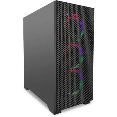 Компьютер IRU Tactio 510B7GP TWR i7 14700F (2.1) 64Gb SSD1Tb RTX5070 12Gb FreeDOS GbitEth 750W черный (RUS) (2146245)