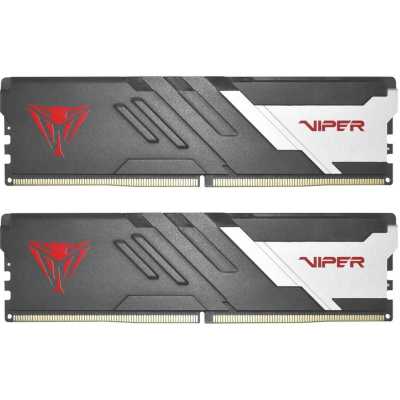 Оперативная память Patriot Viper Venom, DDR5, 32GB (2x16GB), 5600MHz, CL36, DIMM, с радиатором, черный